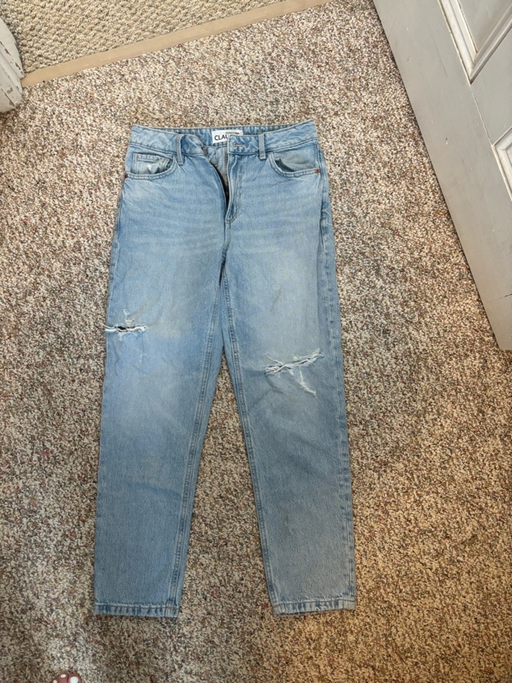 Dynamite Claudia Light Blue Mom Jeans